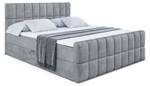 Boxspringbett MIAMI-Z Grau - Breite: 160 cm - H4