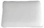Memory Foam Kissen mit kühlem Gel-Pad Weiß - Textil - 40 x 15 x 60 cm