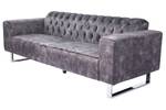 Vintage Sofa 3-Sitzer NILO Velvet KAWOLA
