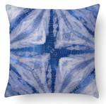 Kissen mit Digitaldruck Blau - Textil - 40 x 5 x 40 cm