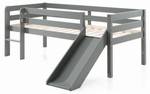 Lit mezzanine PINO LB005 Gris - 175 x 83 x 208 cm