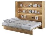 Schrankbett Bed Concept BC-14+Matratze Eiche Dekor
