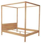 HIMMELBETT ROMANCE Braun - Massivholz - Holzart/Dekor - 168 x 210 x 211 cm