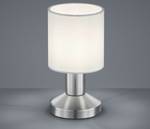 Kleine LED Nachttischlampe dimmbar Touch Silber - Weiß