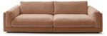 Big Sofa RAINA Braun - Breite: 294 cm - Textil