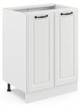 Meuble bas de cuisine R-Line 36559 Blanc - Bois manufacturé - 60 x 81 x 46 cm