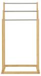 Meuble porte-serviettes Porsanger Marron - Bambou - 46 x 84 x 24 cm