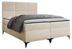 Boxspringbett Fava Beige - Breite: 144 cm