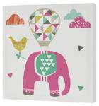 ELEPHANT PARADE WANDKUNST 27x27 (B) Kunststoff - Textil - 1 x 27 x 27 cm