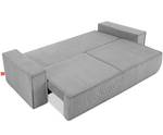 NAPI Sofa 3 Sitzer Hellgrau - Breite: 244 cm