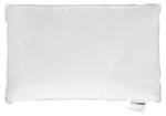 Kopfkissen mit Kern aus Entenfedern Weiß - Textil - 48 x 15 x 74 cm