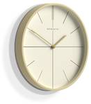 Wanduhr Mr Clarke Hockey Beige - Eiche Hell Dekor