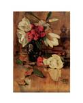 Puzzle Namik Ismail Magnolie und Nelken Papier - 28 x 6 x 37 cm