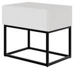 Table de chevet VELDIO Noir - Blanc