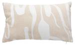 Jacquard-Kissen MADINI Beige - Textil - 13 x 30 x 50 cm