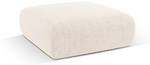 Pouf MOLINO Hochglanz Beige