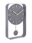 Horloge murale Pendulum Charm Gris