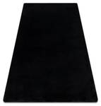 Tapis Posh Shaggy Noir Très Épais Noir - Textile - 120 x 1 x 160 cm