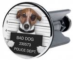 Waschbeckenstöpsel Bad Dog Braun - Kunststoff - 4 x 7 x 7 cm