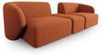 modulares Sofa SHANE 2 Sitzplätze Braun