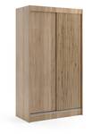 Kleiderschrank VILAN Eiche Hell - Eiche Sonoma Dekor - Breite: 120 cm