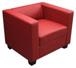 Sessel Loungesessel Lille Rot