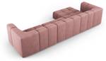 modulares Ecksofa SERENA 5 Sitzplätze Pink