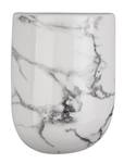 Wandblumentopf Oval Weiß - Keramik - 15 x 7 x 7 cm