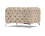 Marko Chesterfield Sessel Beige