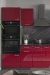 Armoire micro-ondes R-Line 34933 Anthracite - Bordeaux brillant