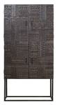 Schrank 6709 Braun - Massivholz - 40 x 176 x 90 cm