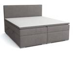 Boxspringbett Doppelbett Ennis Grau - Breite: 160 cm