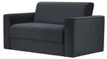 2-Sitzer Schlafsofa Jules Schwarz