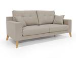 Danish Linearsofa Beige - Breite: 146 cm