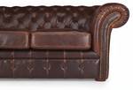 Sofa CLOTAIRE Braun - Echtleder - 90 x 73 x 173 cm