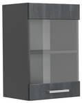 hängender Geschirrschrank R-Line 47494 Anthrazit - Schwarz