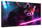 Bild Cyber Roter Panda V 100 x 70 cm