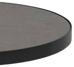 Table basse Sun Noir - Verre - 46 x 45 x 46 cm