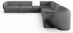 modulares Ecksofa SHANE 7 Sitzplätze Schiefergrau