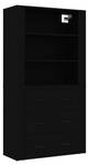 Highboard DE1604 Schwarz