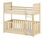 Etagenbett Cris Beige - Massivholz - Holzart/Dekor - 90 x 171 x 190 cm