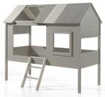 Lit cabane CHARLOTTE HB005 Gris