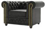 Sessel Ingrid, Chesterfield Anthrazit