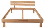 MASSIVHOLZBETT RIVA Braun - Massivholz - Holzart/Dekor - 165 x 80 x 221 cm