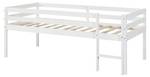 Lit enfant Siikalatva Blanc - Bois massif - Bois/Imitation - 96 x 83 x 205 cm