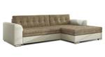 Ecksofa FORTI Beige - Ecke davorstehend rechts