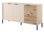 Sideboard RAVIN Beige - Eiche Hell