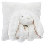 Kinder Plaid Kissen LAPIN Textil - 30 x 17 x 34 cm