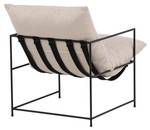 Fauteuil Sedalia Blanc - Textile - 69 x 98 x 90 cm