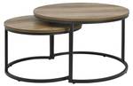 Set de 2 tables basses Christchurch 74 x 47 x 74 cm